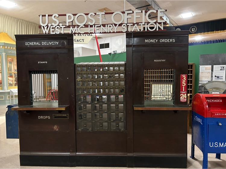 Beautifully restored post office. Eagle Scout project of Dr. Clayton Malaker